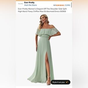 Ever Pretty Mint Green Dress